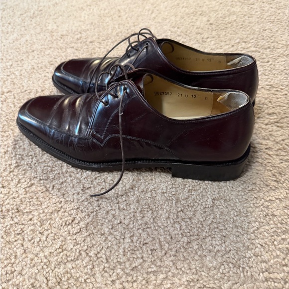 Salvatore Ferragamo Brown Dress Shoes - Picture 4 of 7
